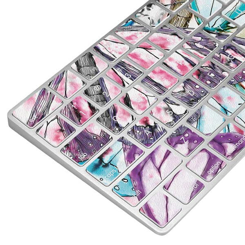 California Monarch Collage Magic Keyboard Skin