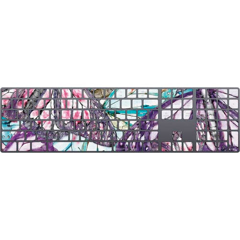 California Monarch Collage Magic Keyboard with Numeric Keypad Skin