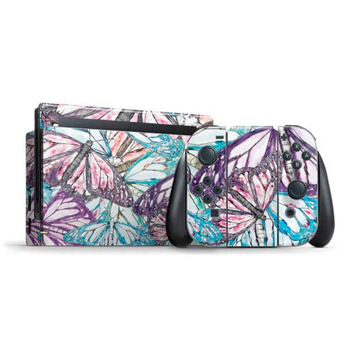 California Monarch Collage Nintendo Switch Bundle Skin