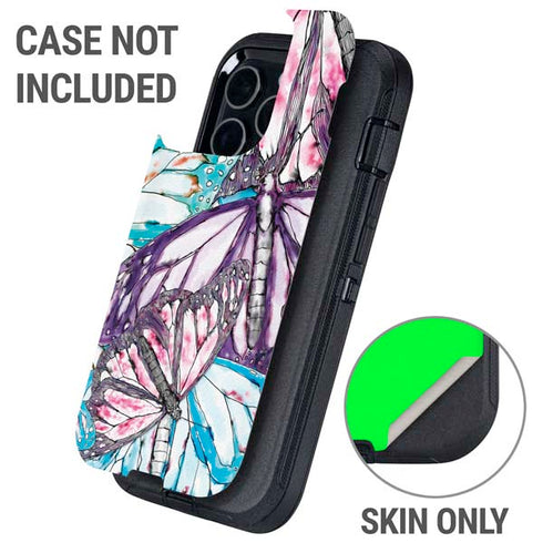 California Monarch Collage Otterbox Defender iPhone Skin