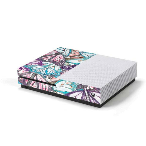 California Monarch Collage Xbox One S Console Skin