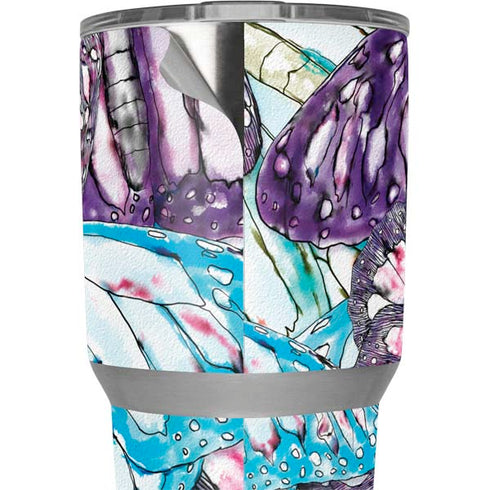 California Monarch Collage Yeti 30oz Rambler Tumbler Skin