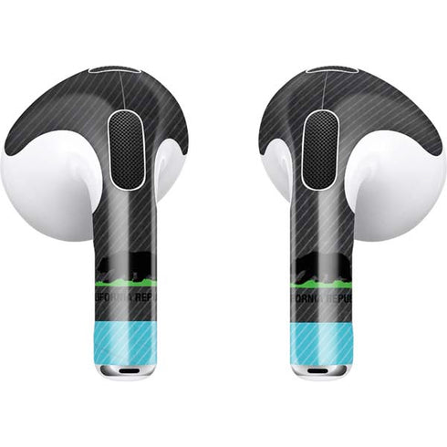 California Neon Republic Apple AirPods (3rd Gen 2021) Skin