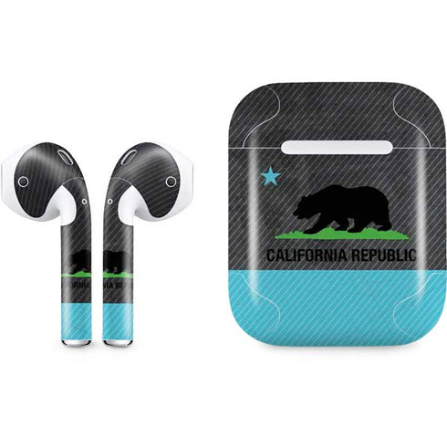California Neon Republic Apple AirPods Skin