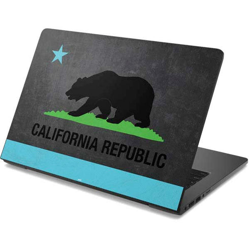 California Neon Republic Dell Chromebook Skin