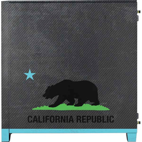 California Neon Republic Corsair 4000D Tempered Glass Mid-Tower ATX Case Skin