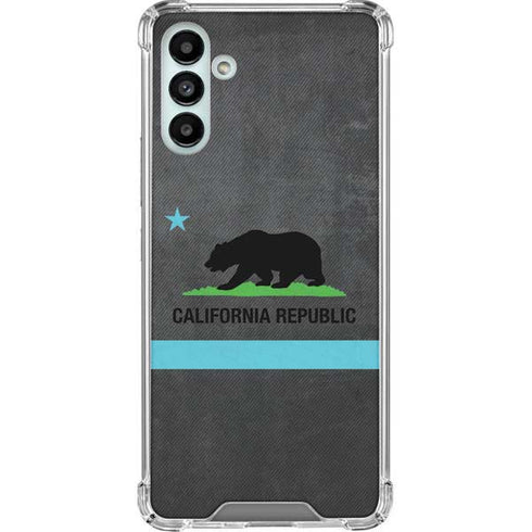 California Neon Republic Galaxy A13 5G Clear Case