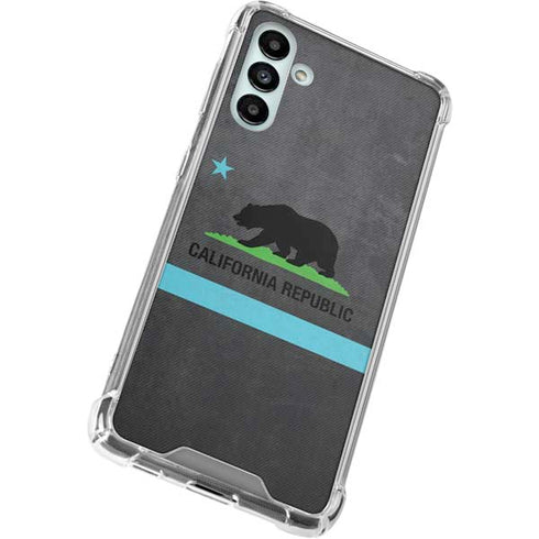 California Neon Republic Galaxy A13 5G Clear Case