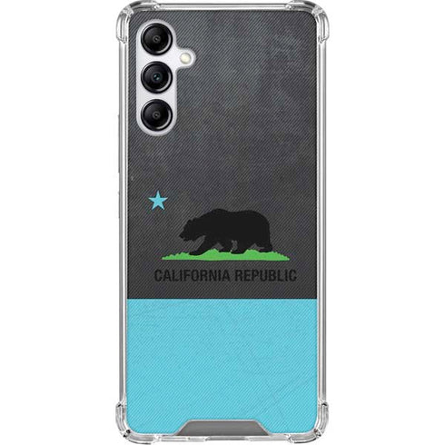 California Neon Republic Galaxy A15 5G Clear Case