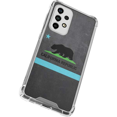 California Neon Republic Galaxy A53 5G Clear Case