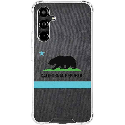 California Neon Republic Galaxy A54 5G Clear Case