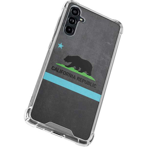California Neon Republic Galaxy A54 5G Clear Case