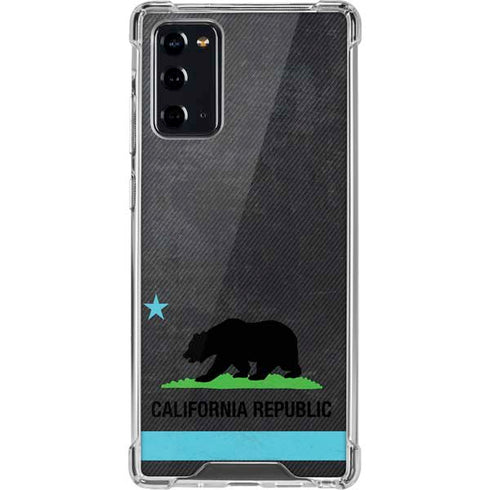 California Neon Republic Galaxy Note20 5G Clear Case