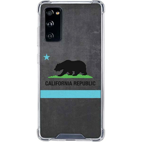 California Neon Republic Galaxy S20 FE Clear Case