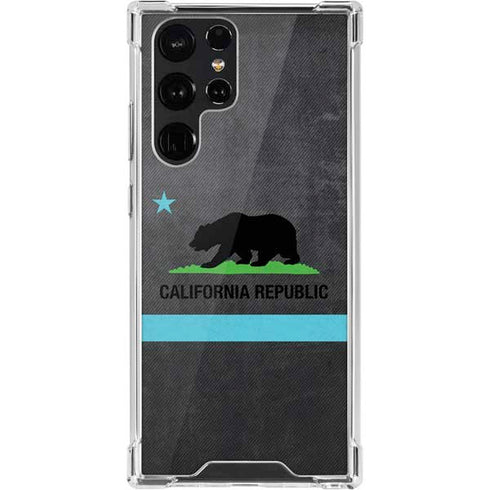 California Neon Republic Galaxy S22 Ultra Clear Case