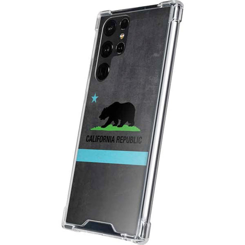 California Neon Republic Galaxy S22 Ultra Clear Case