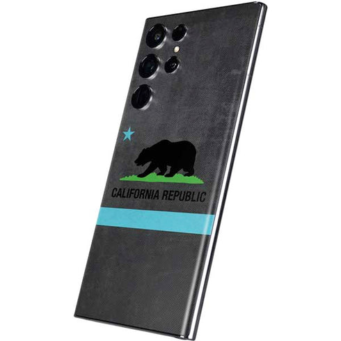 California Neon Republic Galaxy S22 Ultra Skin