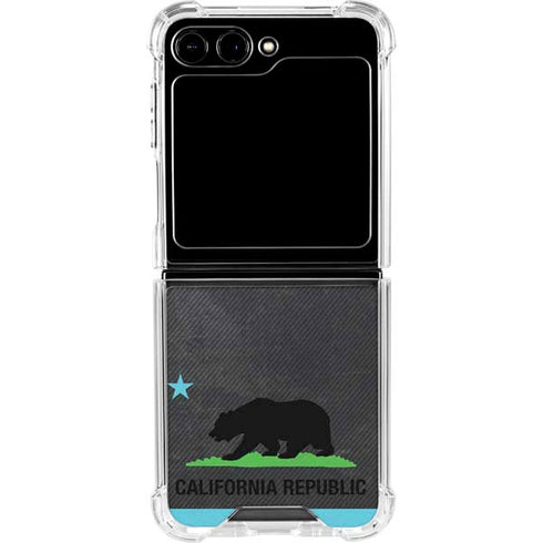California Neon Republic Galaxy Z Flip5 5G Clear Case