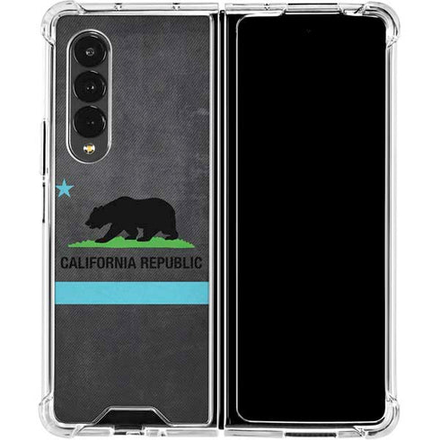 California Neon Republic Galaxy Z Fold4 5G Clear Case
