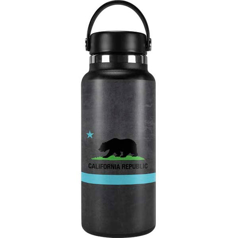 California Neon Republic Hydro Flask 32oz Wide Mouth Skin