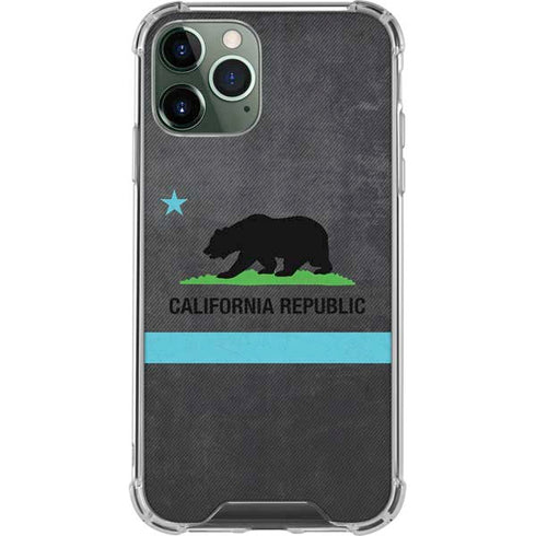 California Neon Republic iPhone 11 Pro Max Clear Case