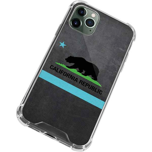 California Neon Republic iPhone 11 Pro Max Clear Case
