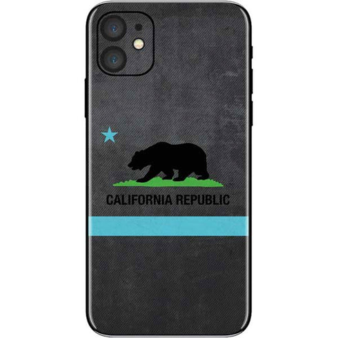 California Neon Republic iPhone 11 Skin