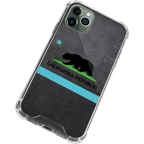 California Neon Republic iPhone 12 Pro Clear Case