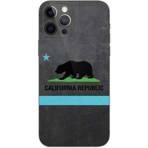 California Neon Republic iPhone 12 Pro Skin