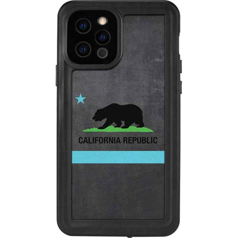 California Neon Republic iPhone 12 Pro Waterproof Case