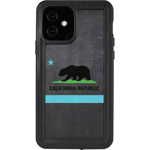 California Neon Republic iPhone 12 Waterproof Case