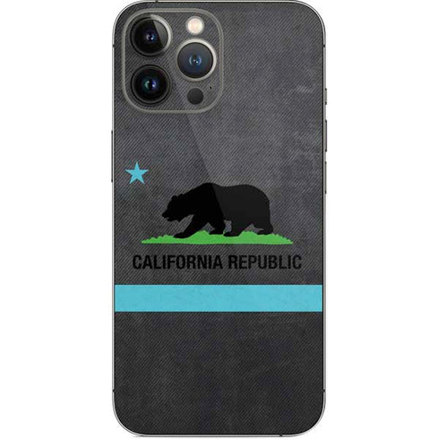 California Neon Republic iPhone 13 Pro Max Skin