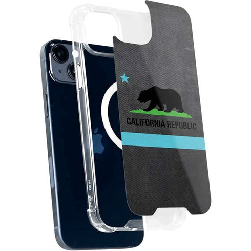California Neon Republic iPhone 14 Plus MagSafe Case
