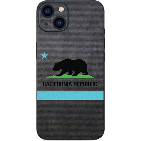 California Neon Republic iPhone 15 Plus Skin