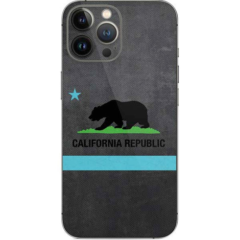California Neon Republic iPhone 14 Pro Max Skin