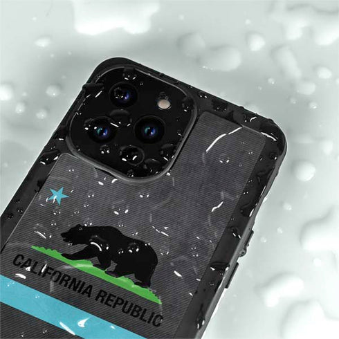 California Neon Republic iPhone 14 Pro Max Waterproof Case