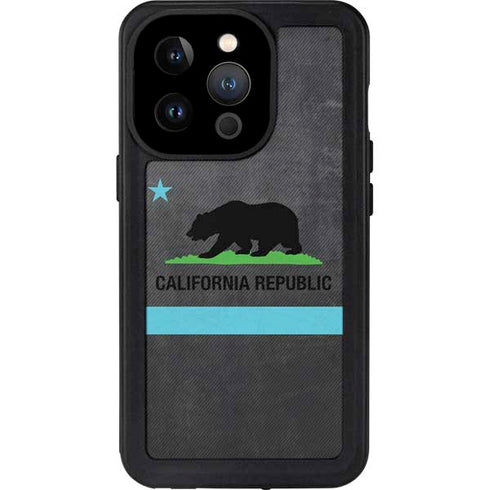 California Neon Republic iPhone 14 Pro Waterproof Case