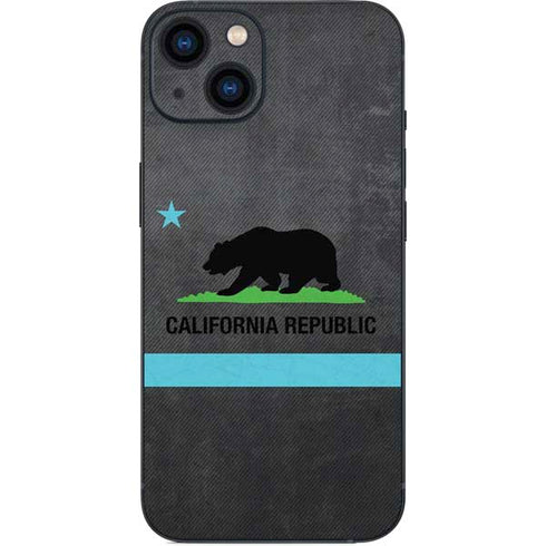 California Neon Republic iPhone 14 Skin