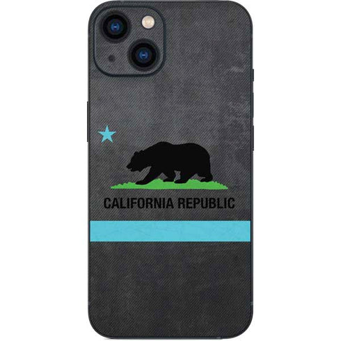California Neon Republic iPhone 15 Skin