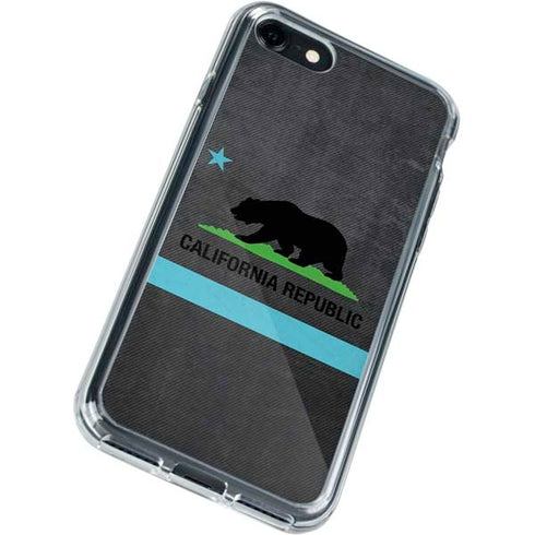California Neon Republic iPhone SE (2nd & 3rd Gen) Clear Case