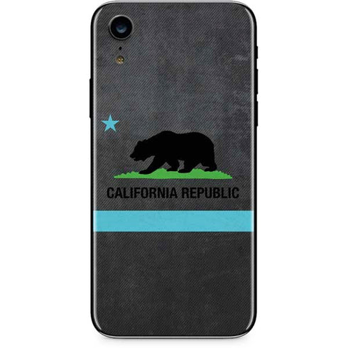 California Neon Republic iPhone XR Skin