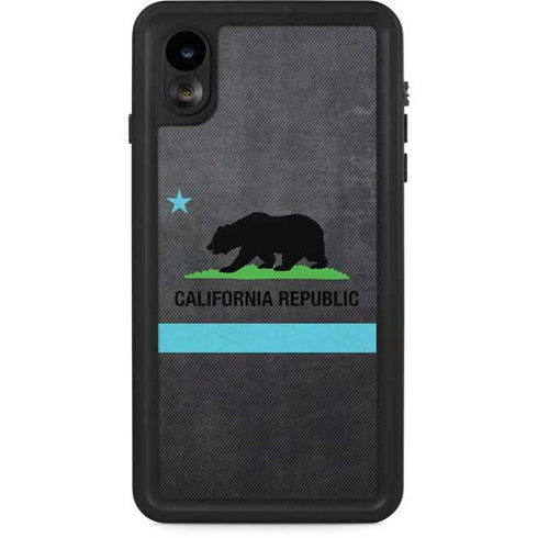 California Neon Republic iPhone XR Waterproof Case