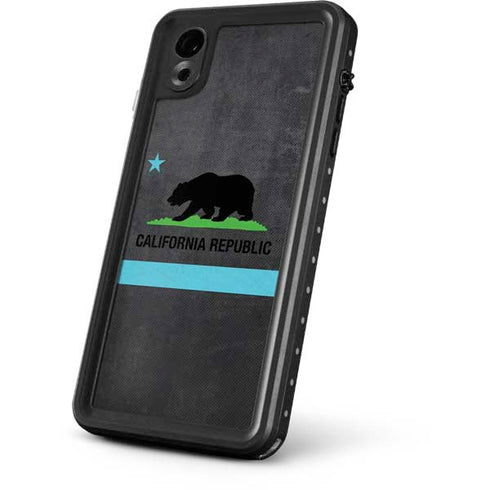 California Neon Republic iPhone XR Waterproof Case
