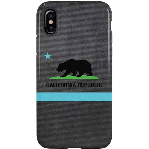 California Neon Republic iPhone XS Pro Case