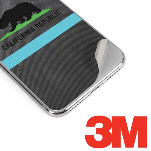 California Neon Republic iPhone XS Skin