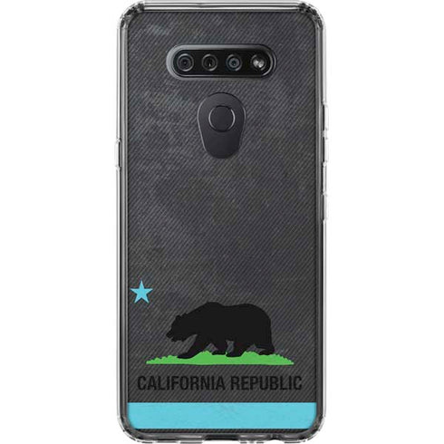 California Neon Republic LG K51/Q51 Clear Case