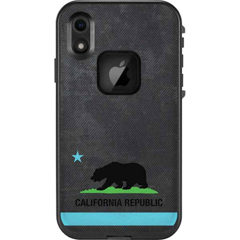 California Neon Republic LifeProof Fre iPhone Skin