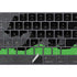 California Neon Republic Magic Keyboard with Numeric Keypad Skin
