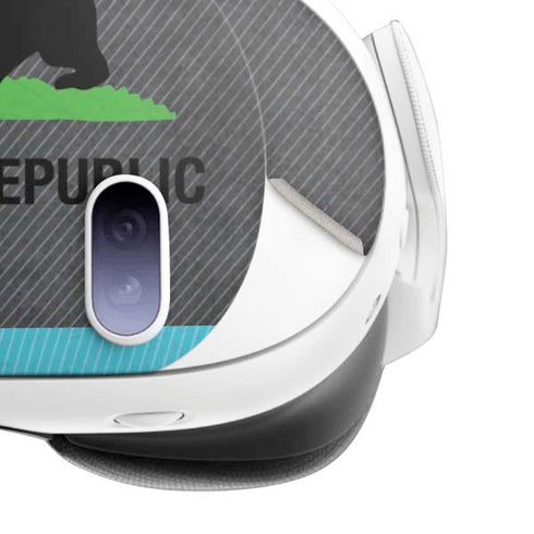 California Neon Republic Meta Quest 3 Skin