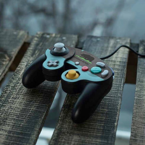 California Neon Republic Nintendo GameCube Controller Skin